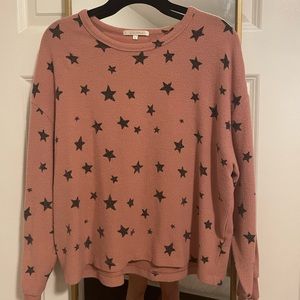 Star Print Sweater